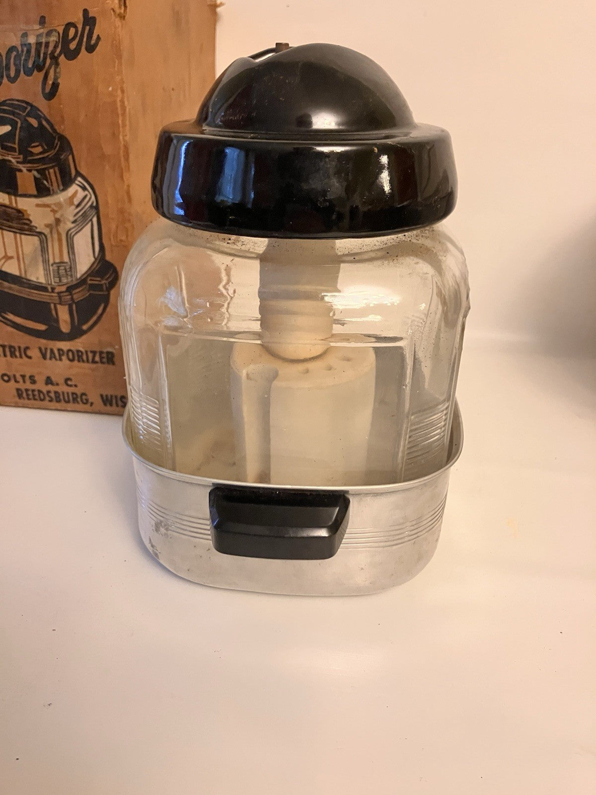 Vintage Hankscraft Electric Steam Vaporizer Model 203 W/ Original Box