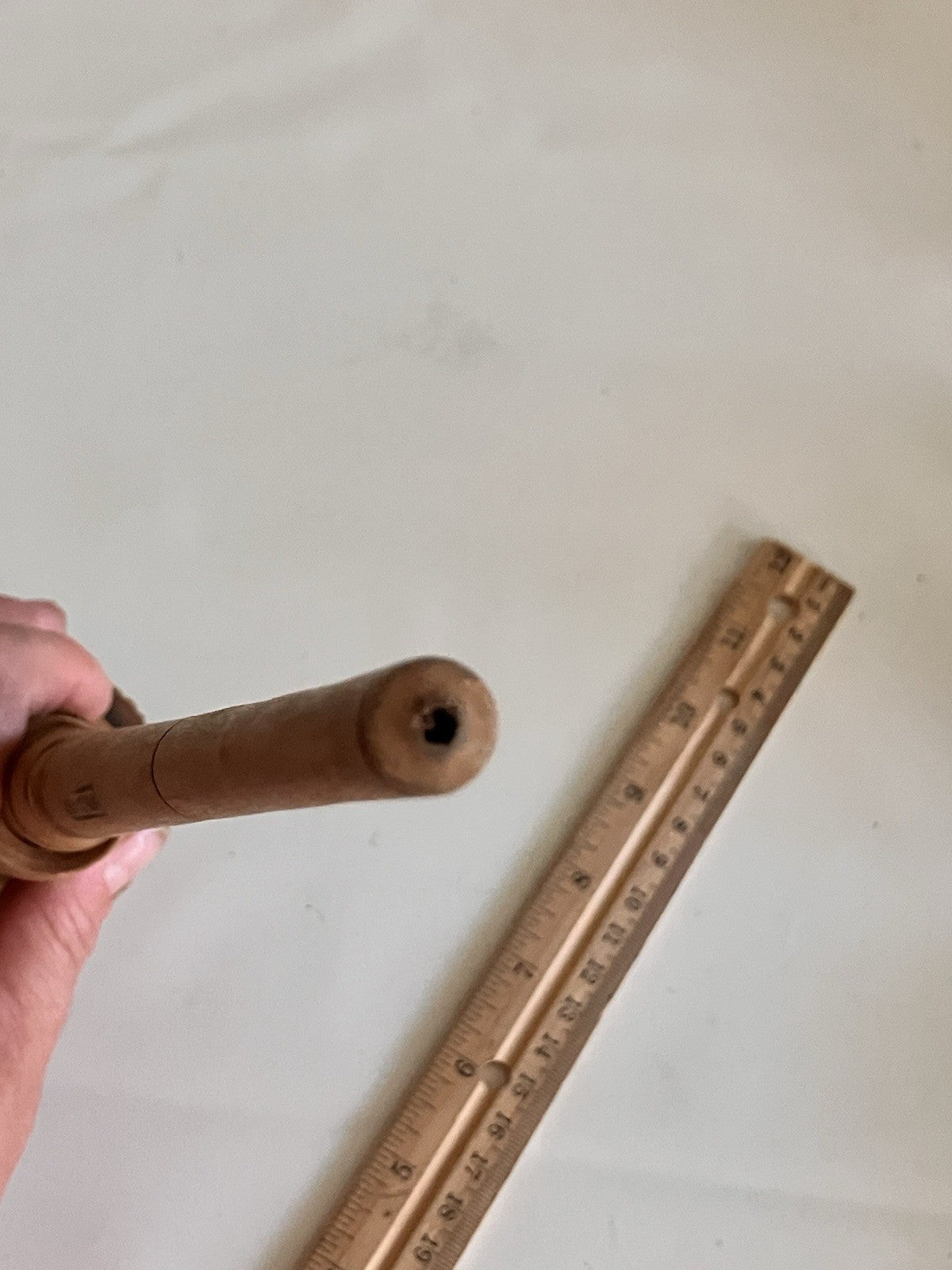Vintage Authentic Molinillo Mexican Wooden Whisk-EVC!!