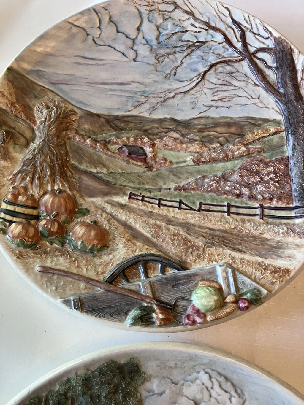 Pair Of Vintage Byron Molds. Spring/Autumn. EVC