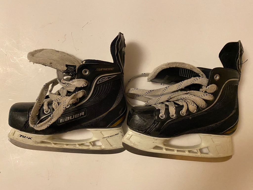Bauer Supreme One20 Black Lightspeed Pro Ice Hockey Skates Men's Size 4R US 5