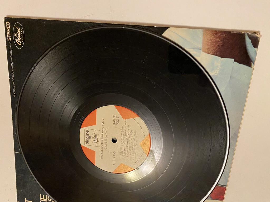 Lot of 2 Jackie Gleason Lps Vinyl Irving Berlin Music For Lovers/The Best Vol. 2
