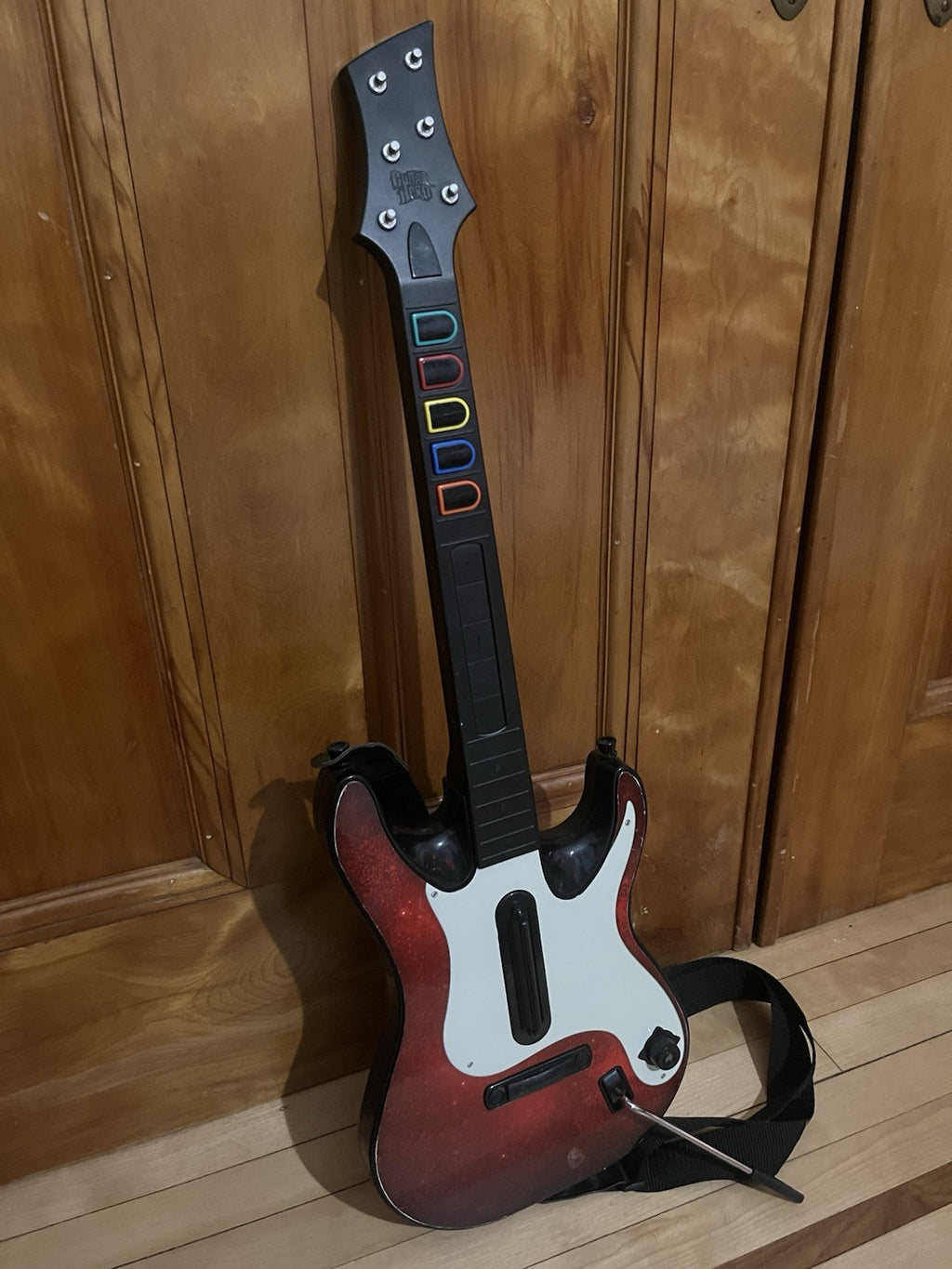 Guitar Hero Guitar PS2/3 Model 95893805 w/ Strap