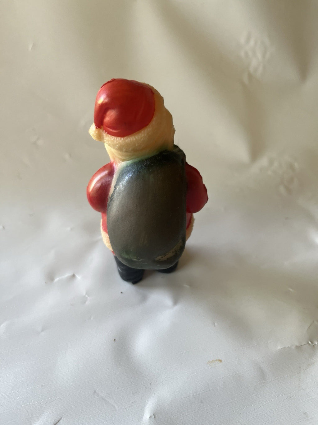MCM 4” Tall Rubber Santa Squeaker Toy Made In Japan