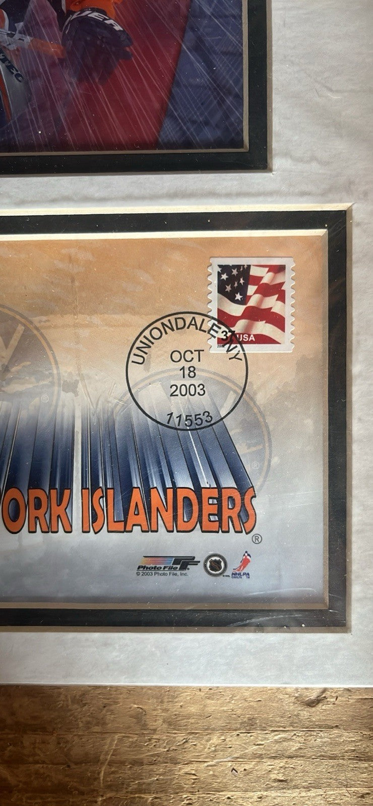 New York Islanders 1st Day Envelope 10/18/2003