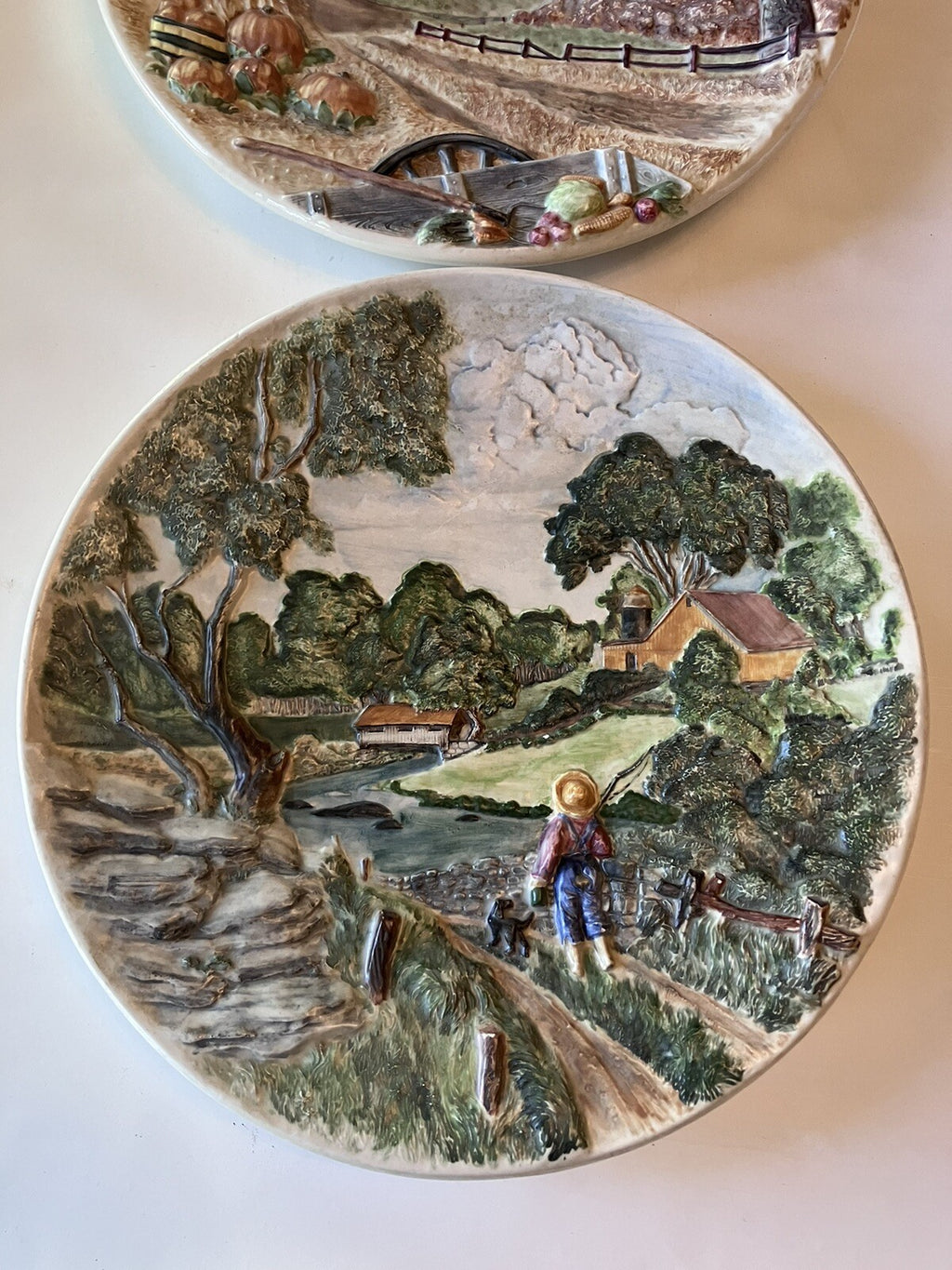 Pair Of Vintage Byron Molds. Spring/Autumn. EVC