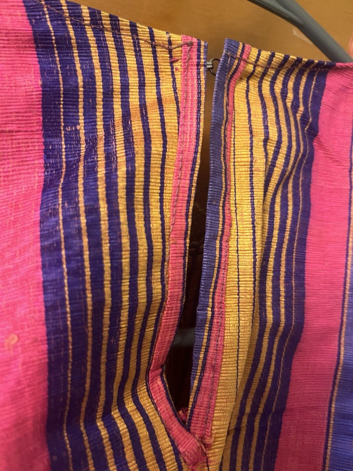 Vintage Afghan Mens Traditional Tunic In Vibrant Colors; 42” Long