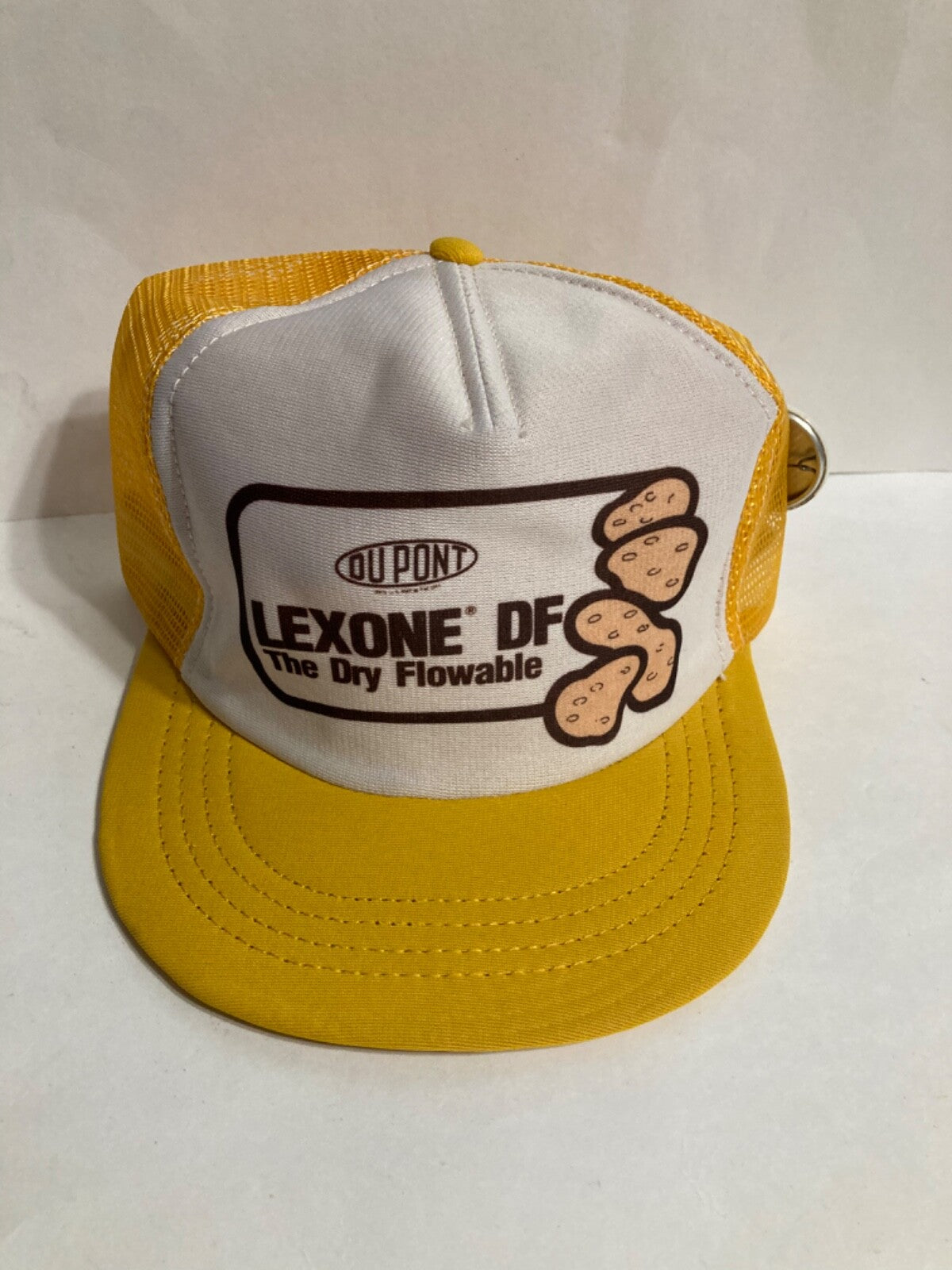 Dupont Lexone DF The Dry Flowable Vintage Truckers Hat New Old Stock