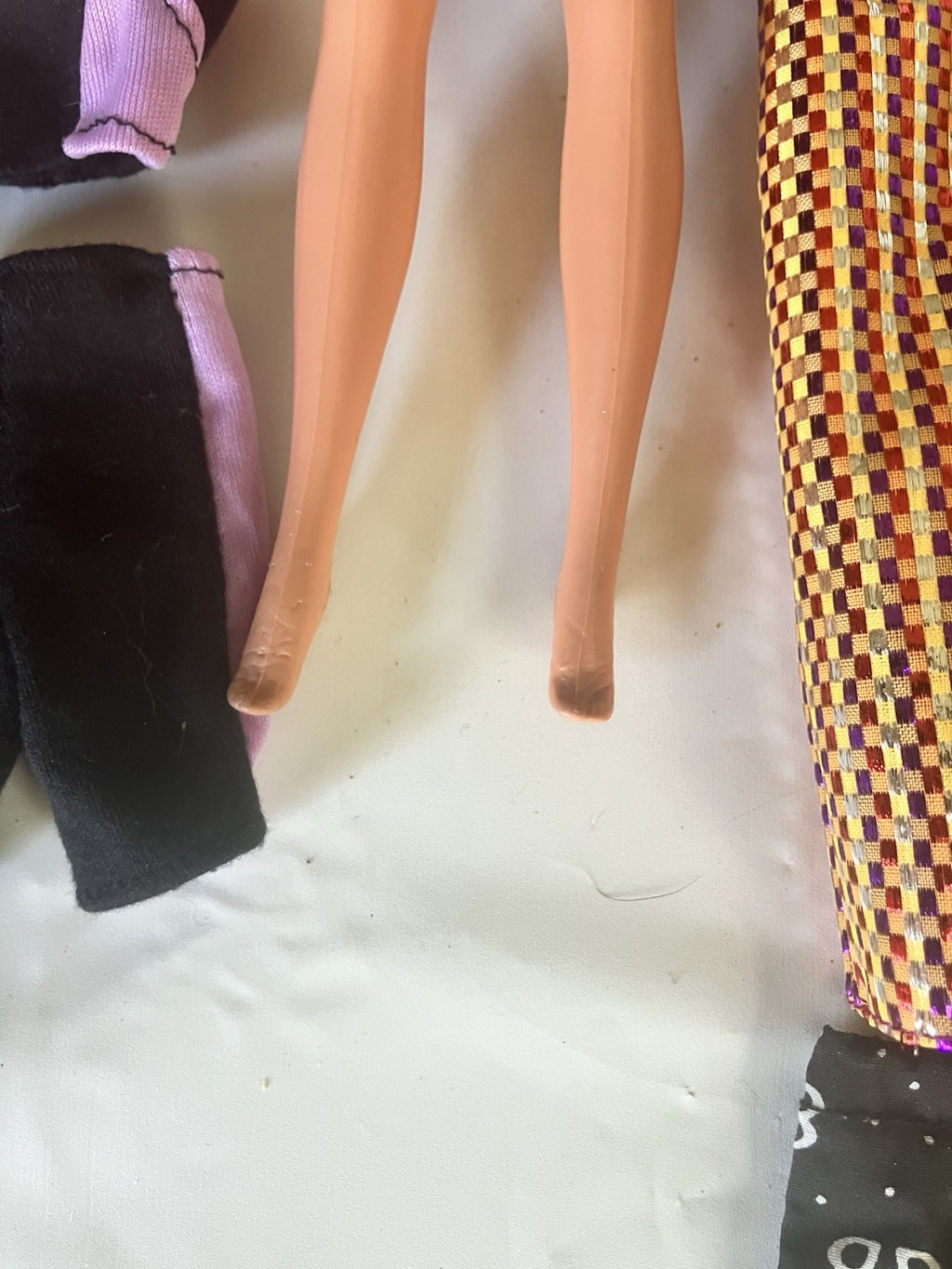 Vintage 1980’s Barbie And Variety Of Clothing Accessories