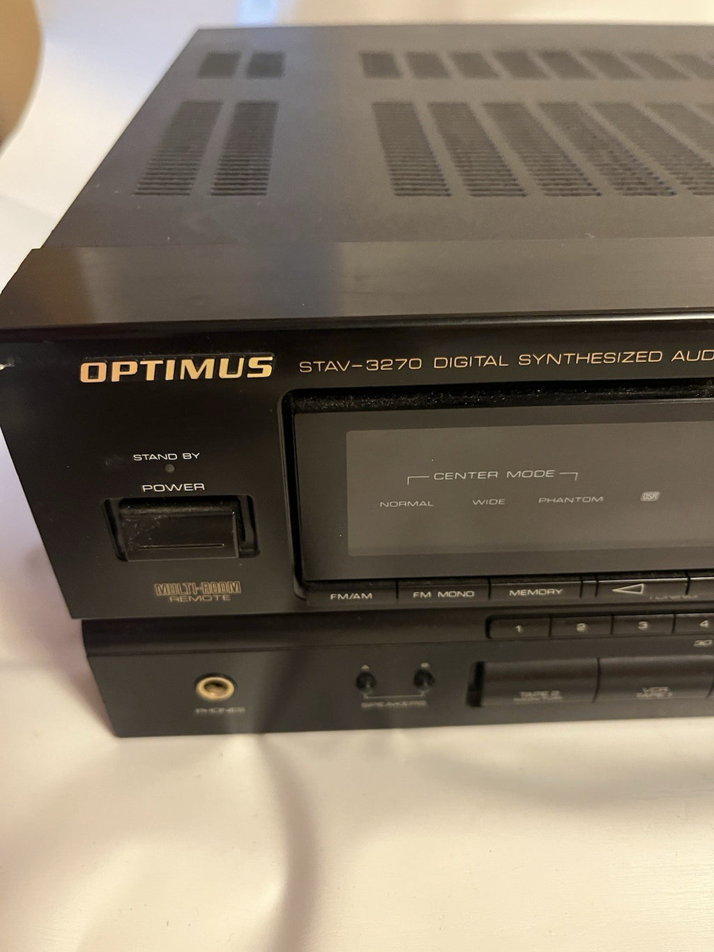 Optimus Professional Series Stav-3270 Receiver-Working