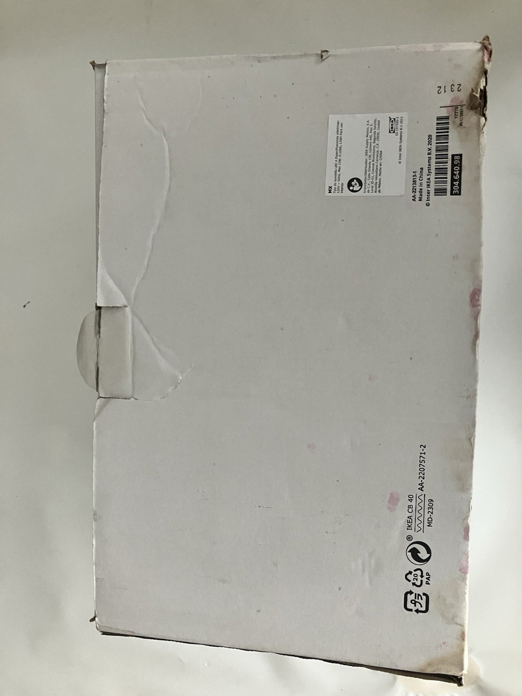 New! IKEA Solklint Hanging Light Gold Finish; New Open Box; Complete