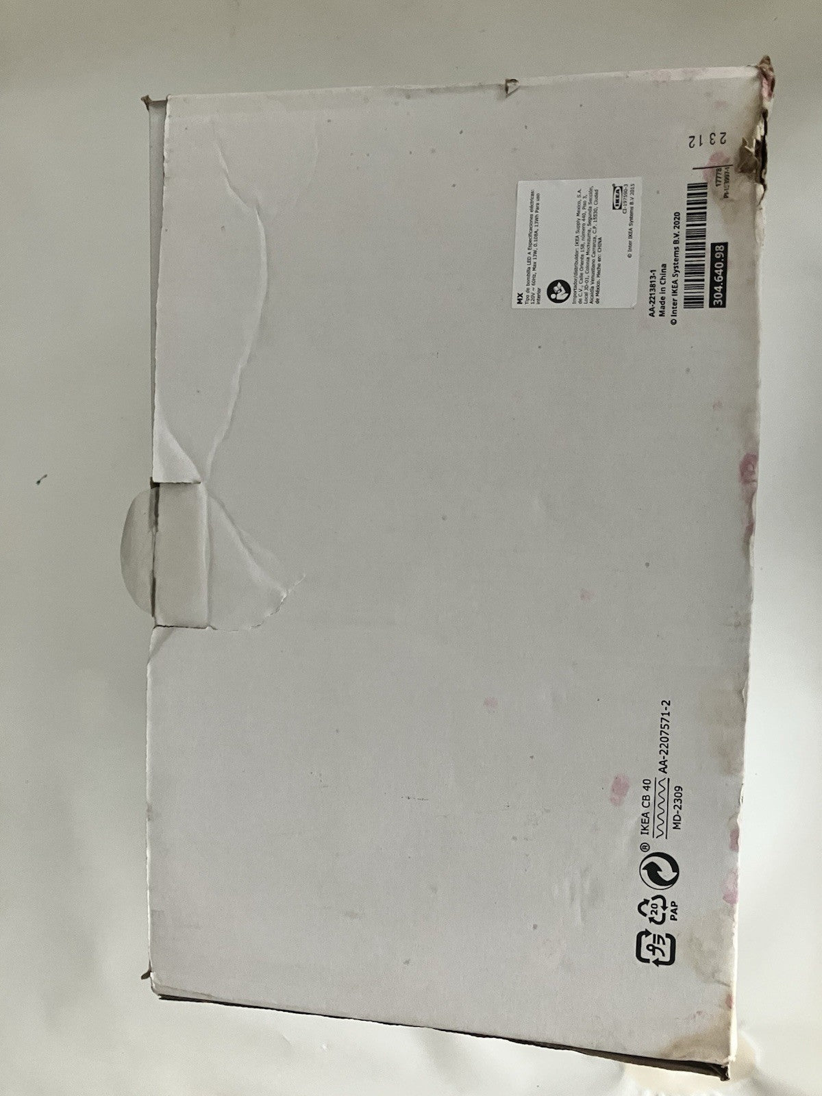 New! IKEA Solklint Hanging Light Gold Finish; New Open Box; Complete