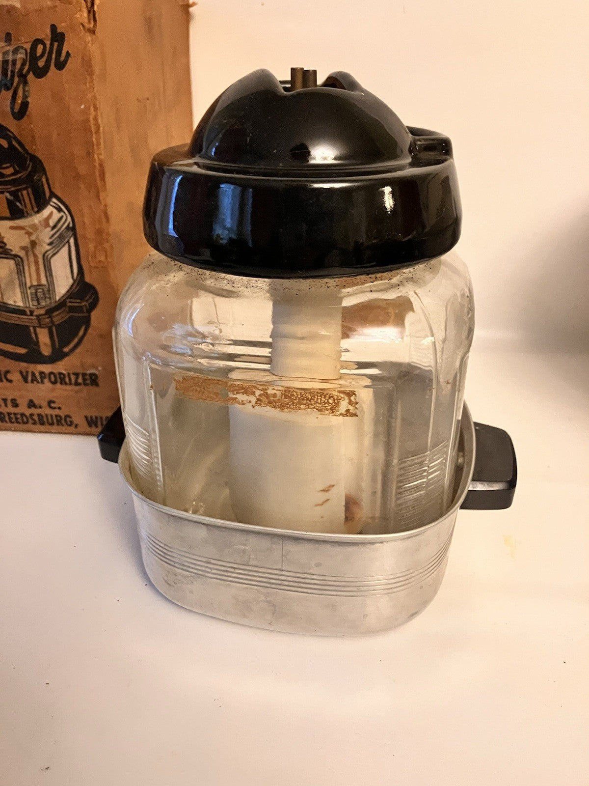 Vintage Hankscraft Electric Steam Vaporizer Model 203 W/ Original Box