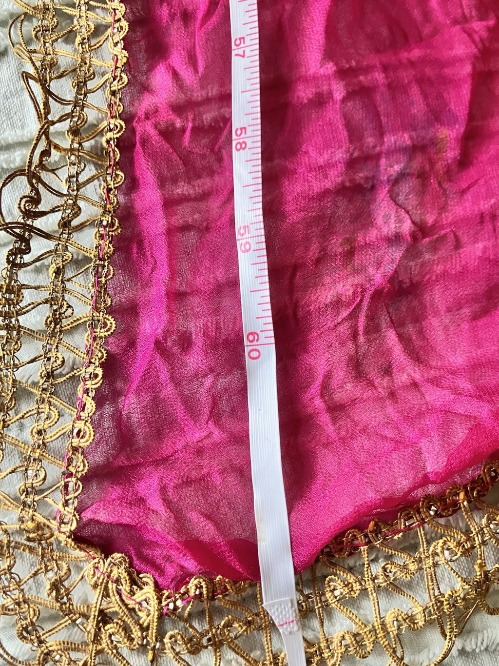 Vintage Women’s Afghan Scarf/Headdress Lot Of Four