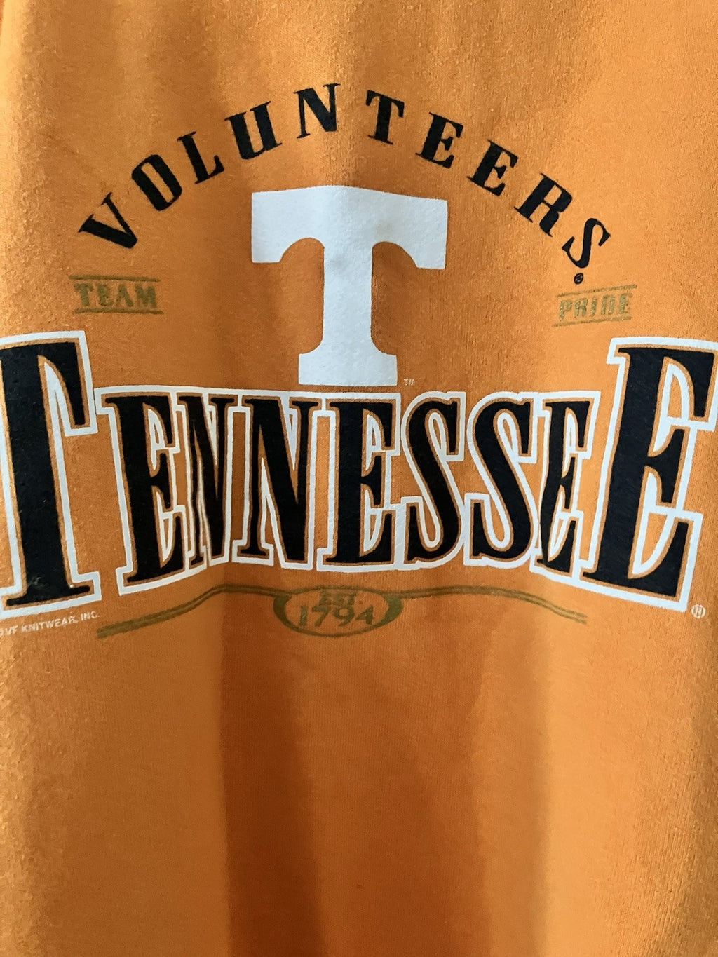 Vintage Tennessee Volunteers Lee Unisex Orange Sweatshirt. Very Clean!