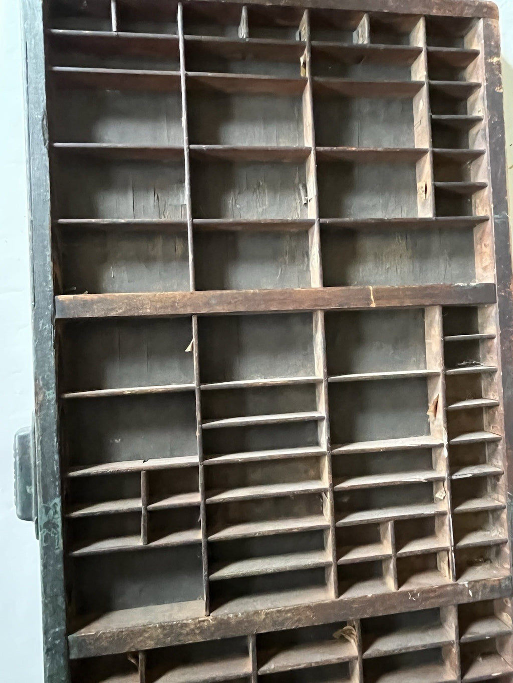 Antique Hamilton Letterpress Printer Drawer/Tray/Shadow Box 32.25" x 15.625"