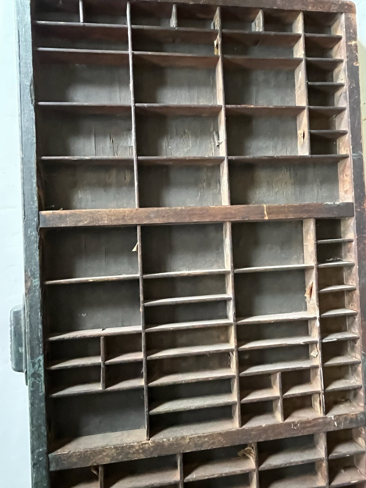Antique Hamilton Letterpress Printer Drawer/Tray/Shadow Box 32.25" x 15.625"