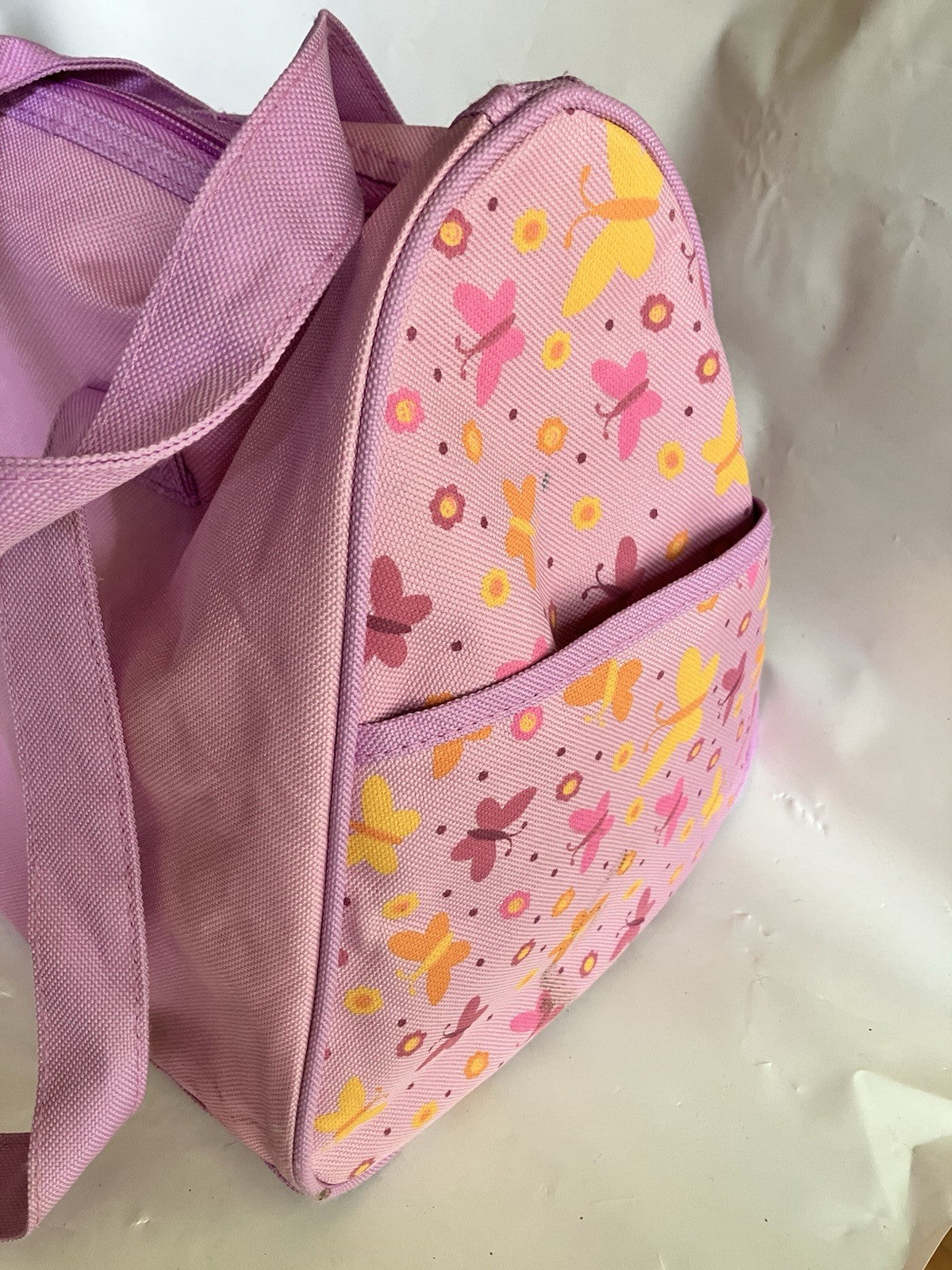 Y2K Pink Care Bear Duffle Bag. EUC With Accessory Bag By FAB Starpoint