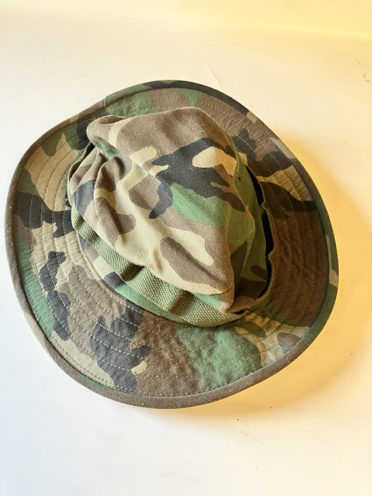 Vintage 24th Infantry Woodland Camouflage Battle Field Dress U.S. Army Complete