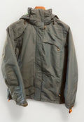 Lands End Women’s Med. (10-12) Teal-Blue Winter Insulated Jacket Removable Hood