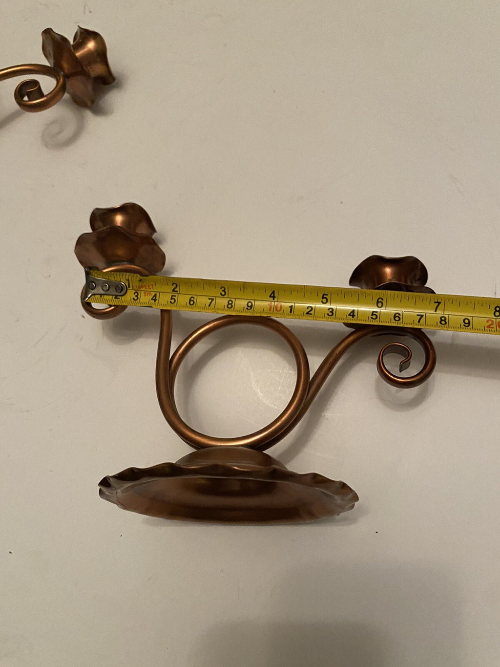 Vintage Gregorian Copper Candelabras