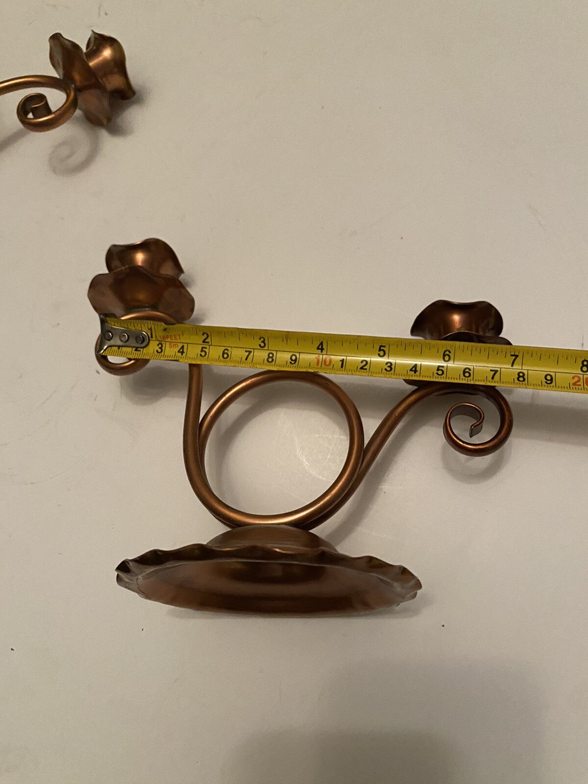 Vintage Gregorian Copper Candelabras