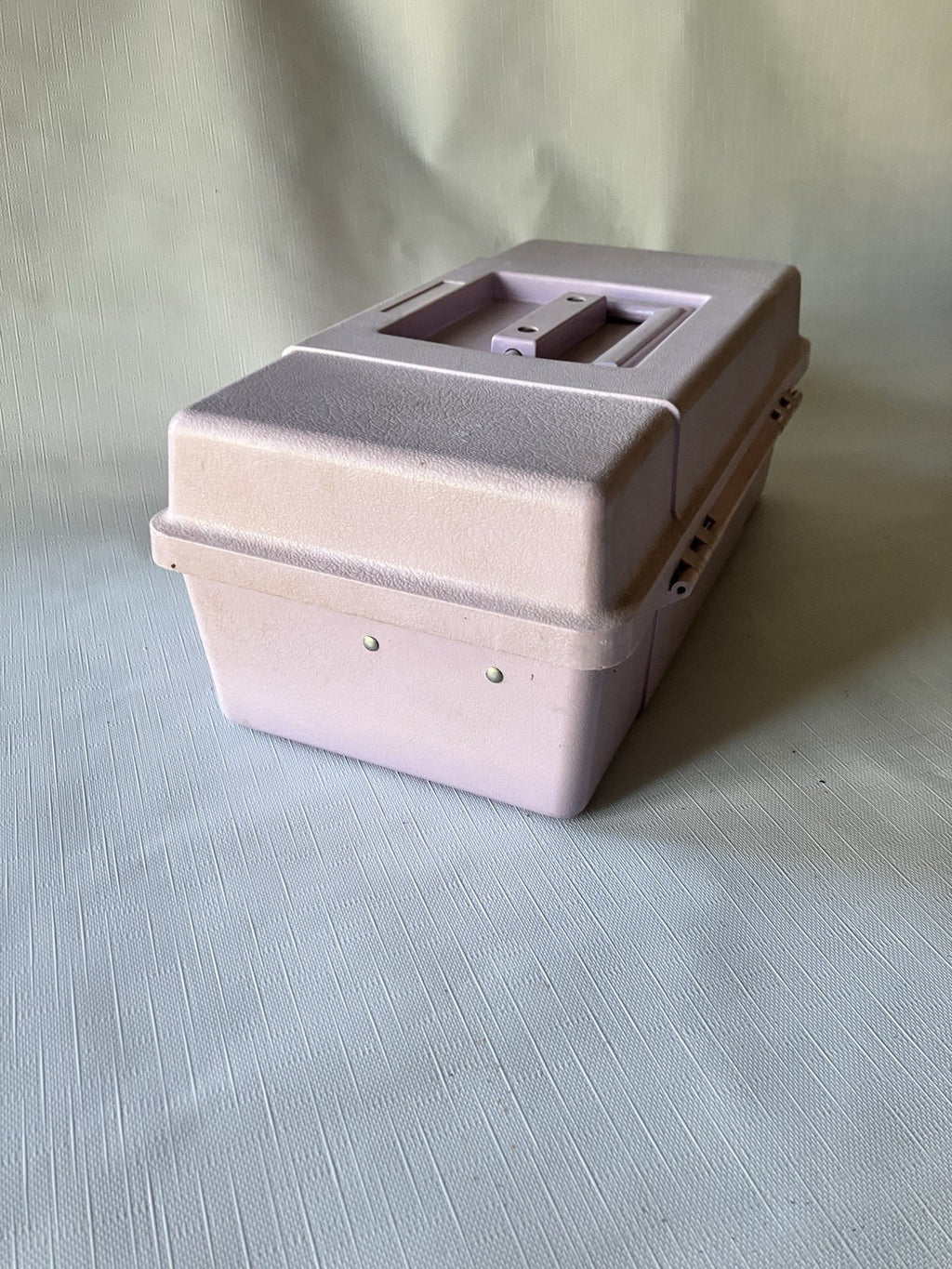 Vintage Caboodle Vanity Travel Case Make Up, Lavender-Purple