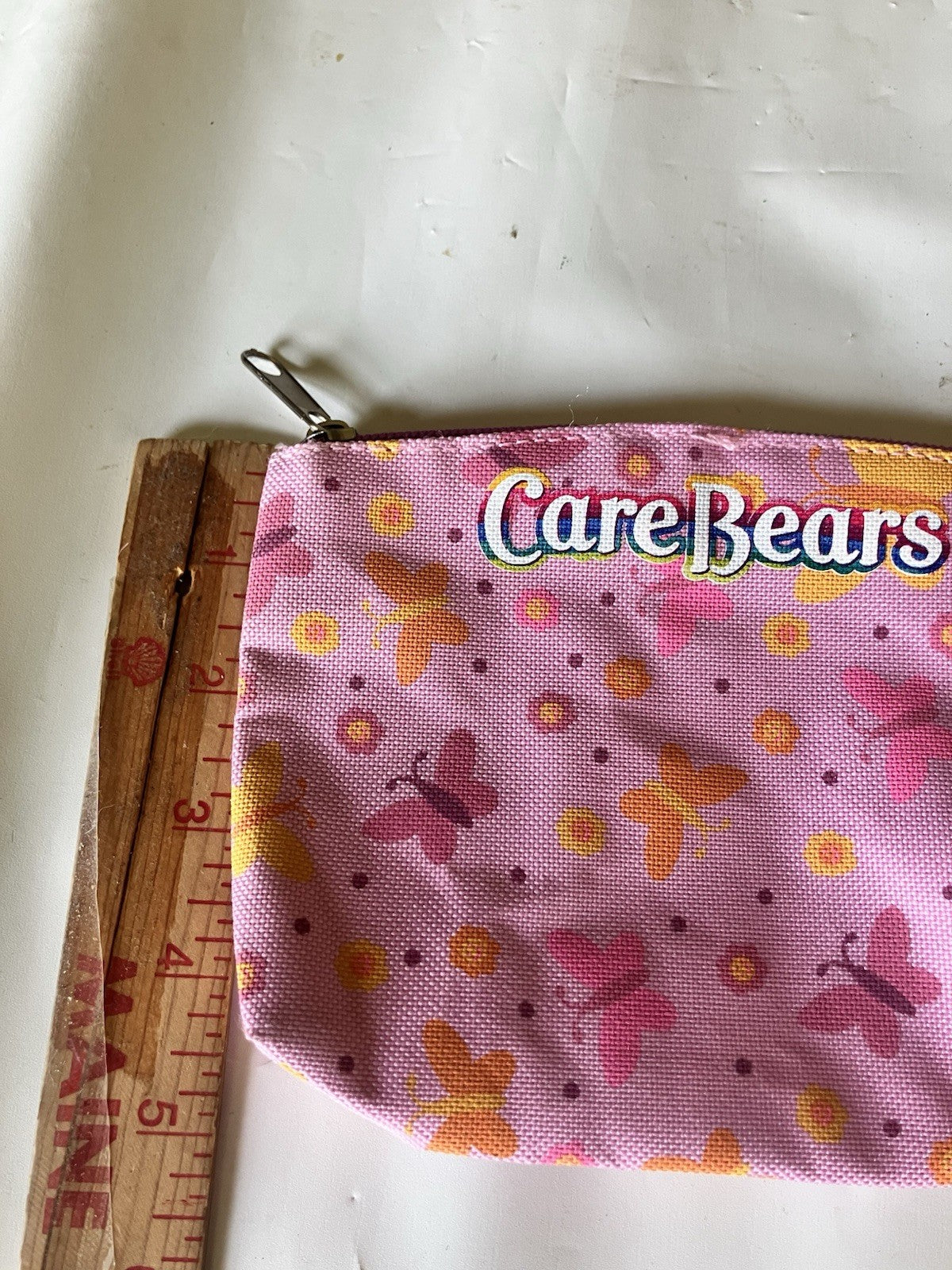 Y2K Pink Care Bear Duffle Bag. EUC With Accessory Bag By FAB Starpoint