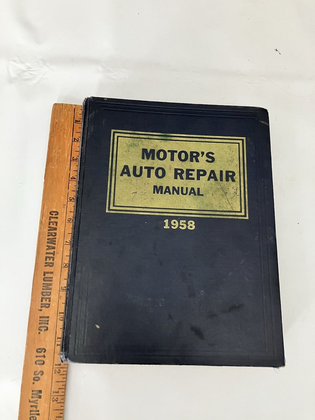 Vintage 1958 Motor's Auto Repair Manual 21st Edition