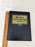Vintage 1958 Motor's Auto Repair Manual 21st Edition