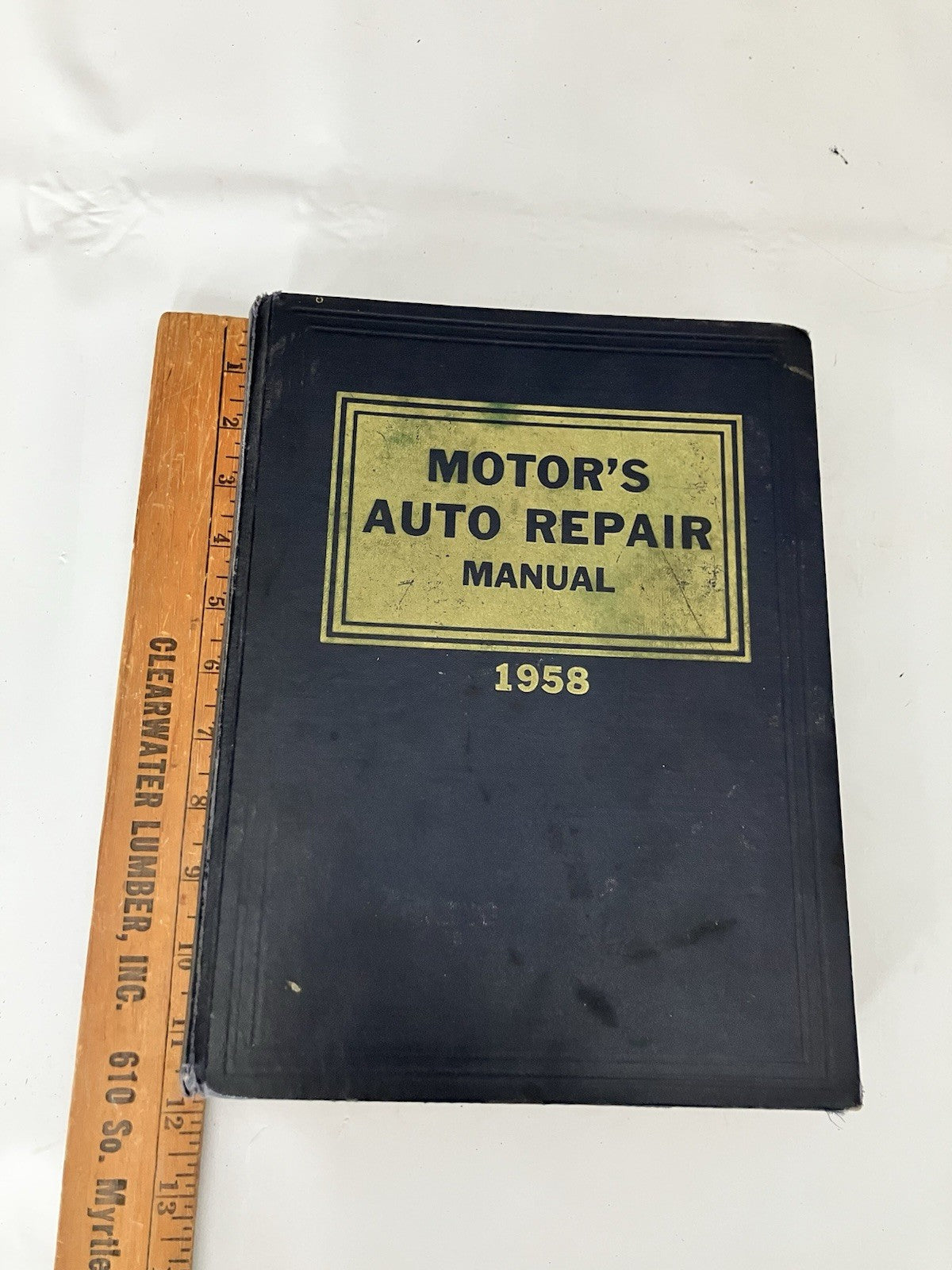 Vintage 1958 Motor's Auto Repair Manual 21st Edition