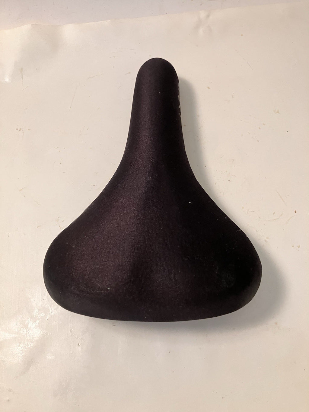 L.L.Bean Black Foam Cushion Bike Seat; 10” Long And 6.5” Back Width.