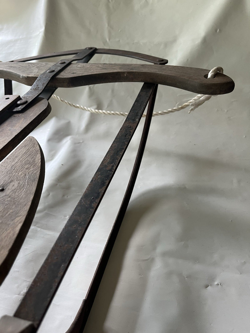 Vintage Speedway Snow Sled Model 846 Made Paris Maine