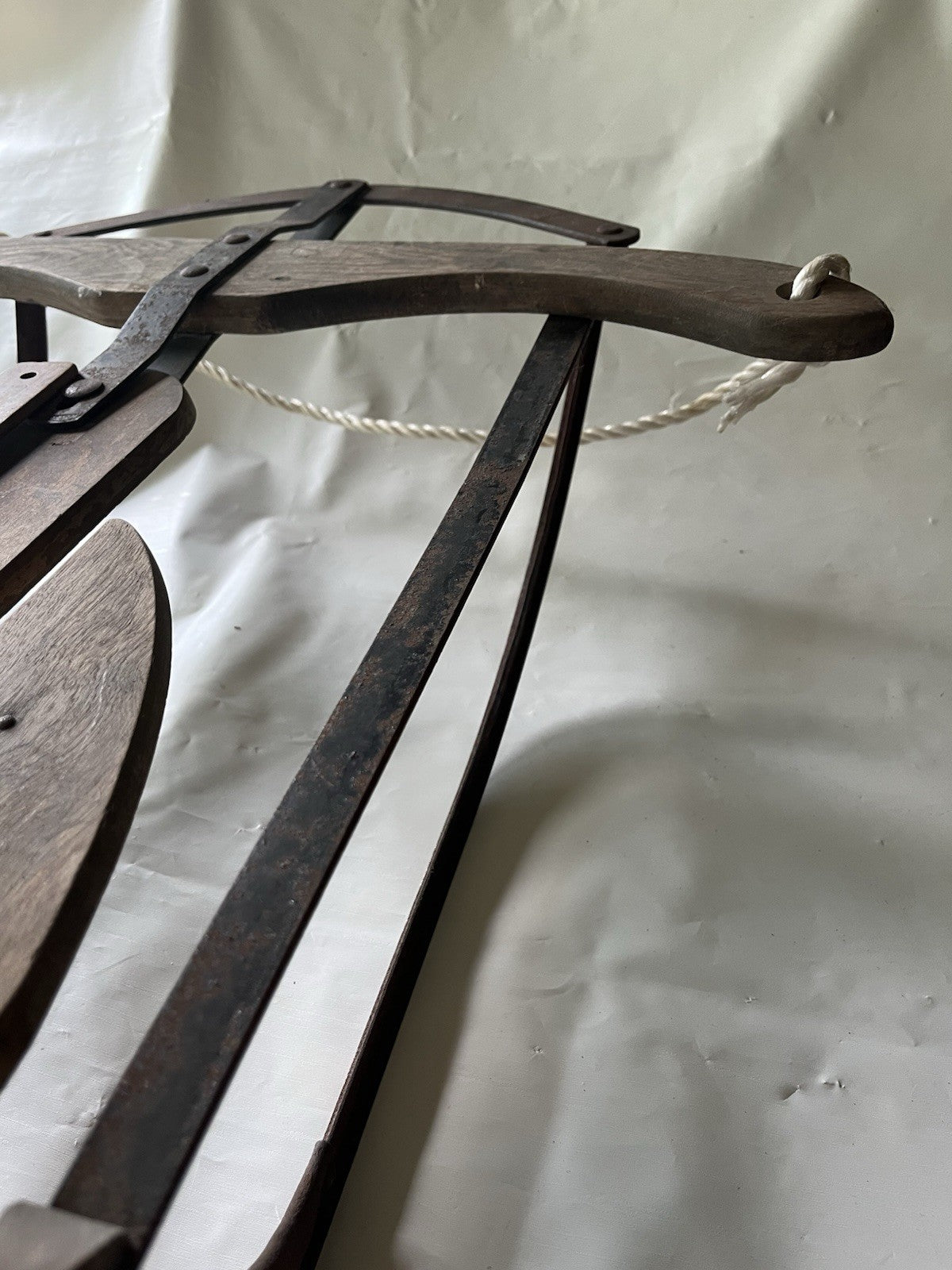 Vintage Speedway Snow Sled Model 846 Made Paris Maine