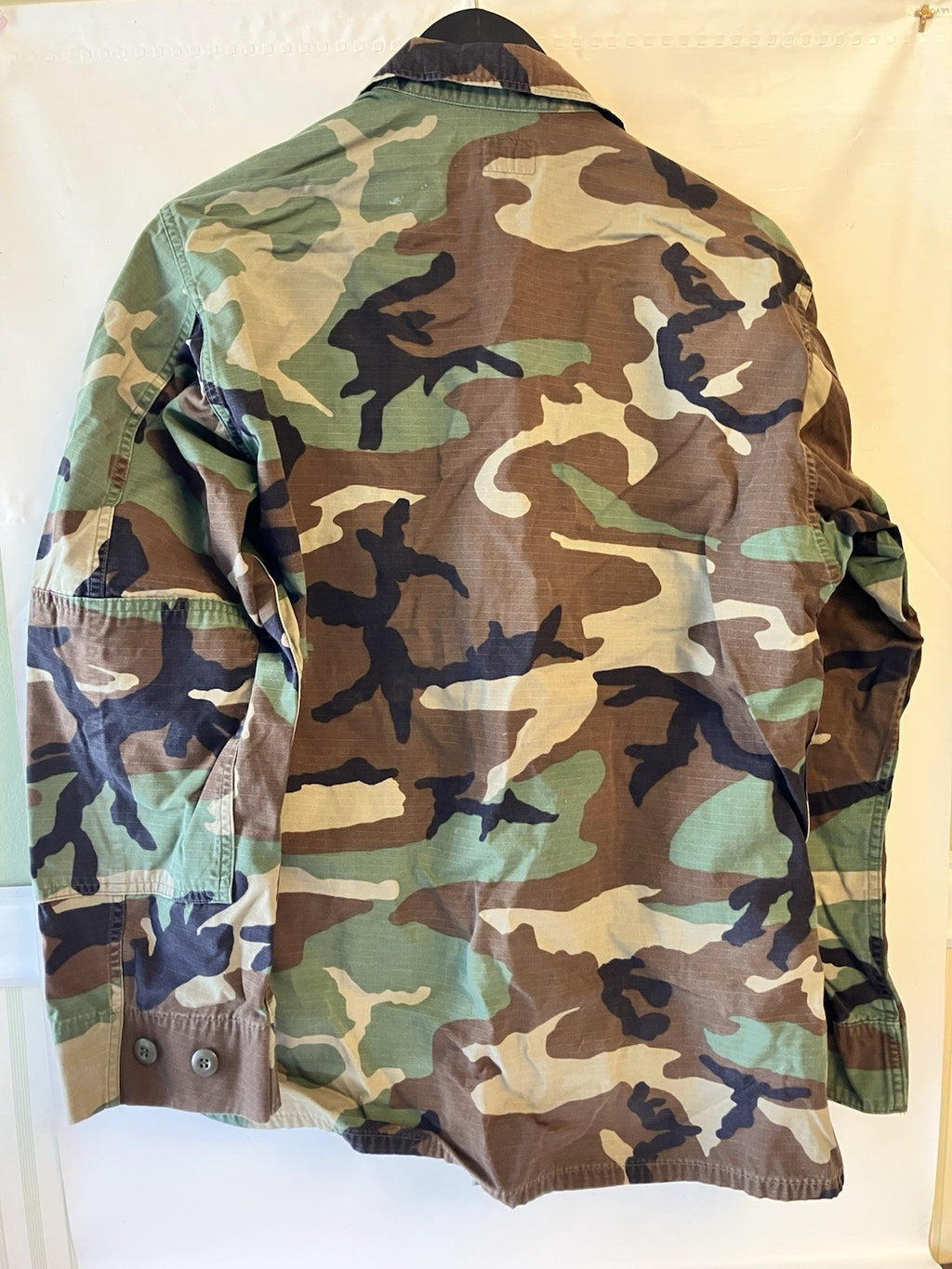 Vintage 24th Infantry Woodland Camouflage Battle Field Dress U.S. Army Complete