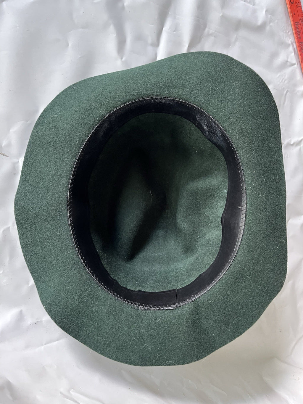 Vintage Effanem 100% Wool Forest Green Hat