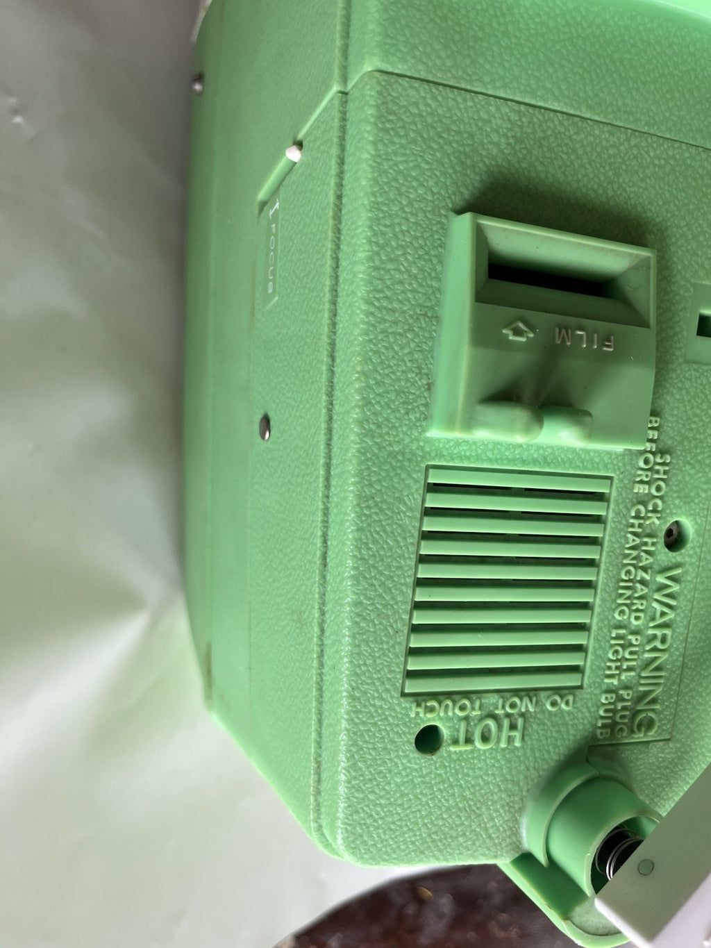 Vintage Child Guidance Show ‘N Tell Green Phono-viewer. Working Condition, GVC