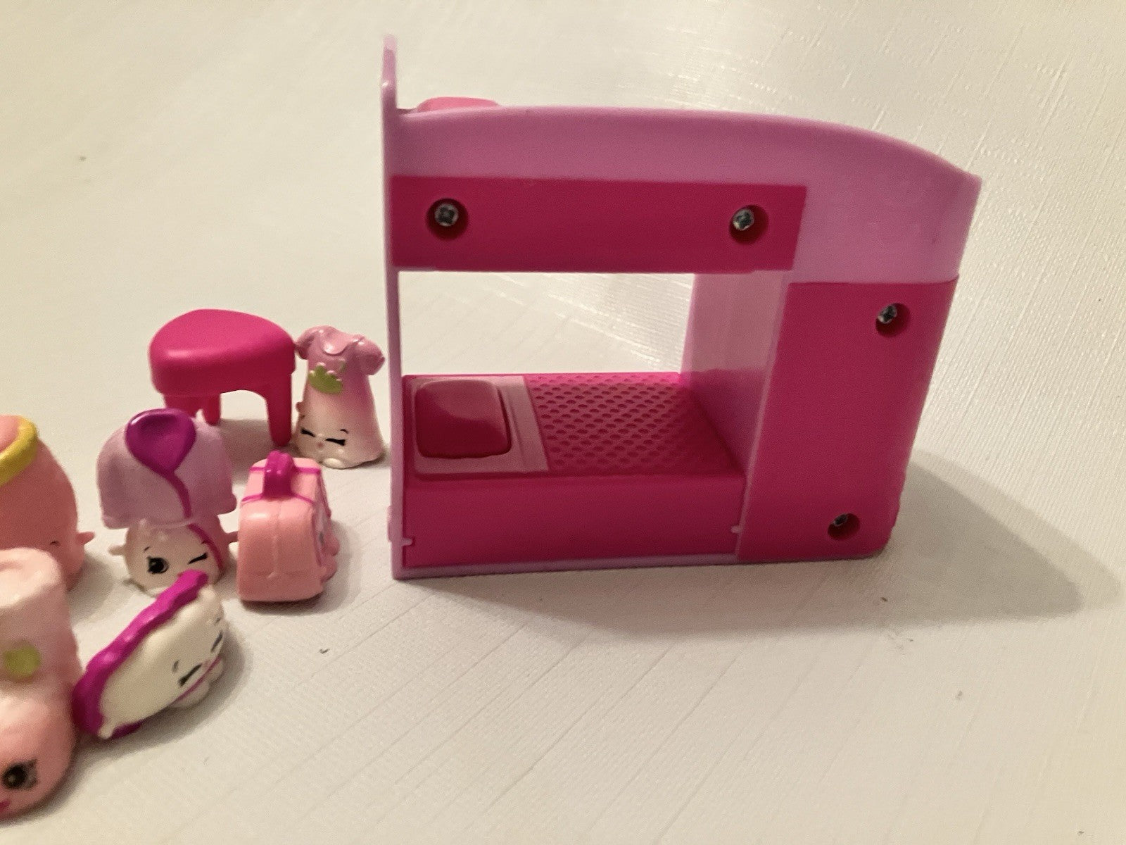 Shopkins Fashion Spree Slumber Fun Collection Super Cute EUC