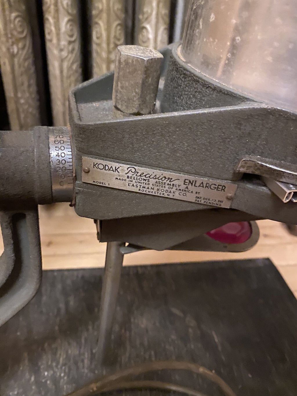 Kodak Precision Enlarger Model 1 Museum Piece All Original Working Bulb Read!
