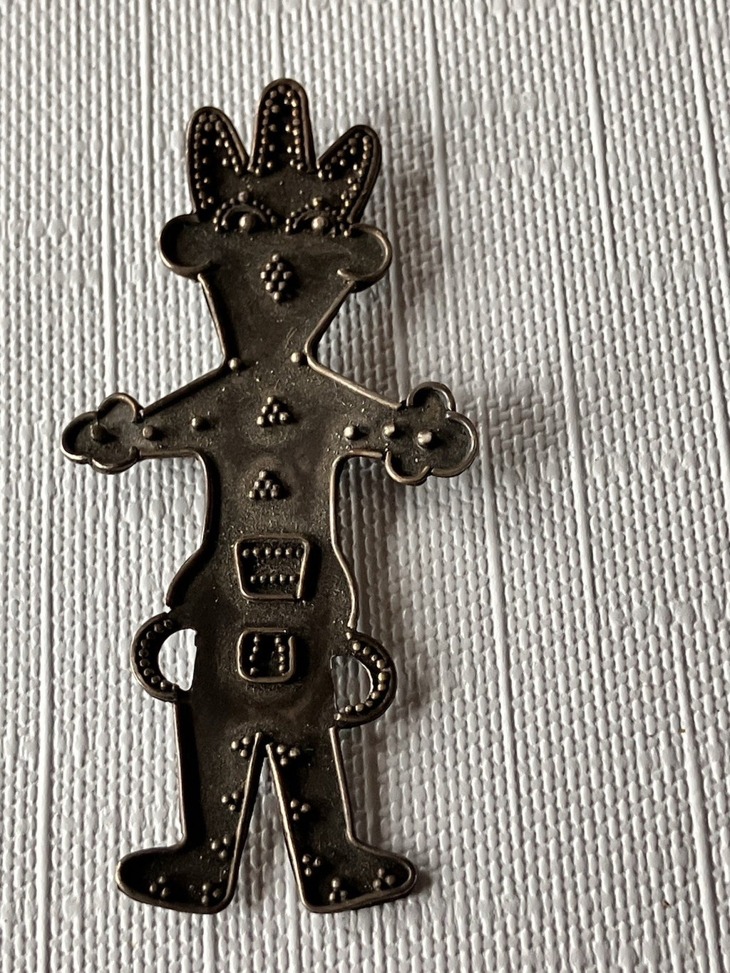 Vintage Southwestern/Mexico Pins; Pair. Stamped 925