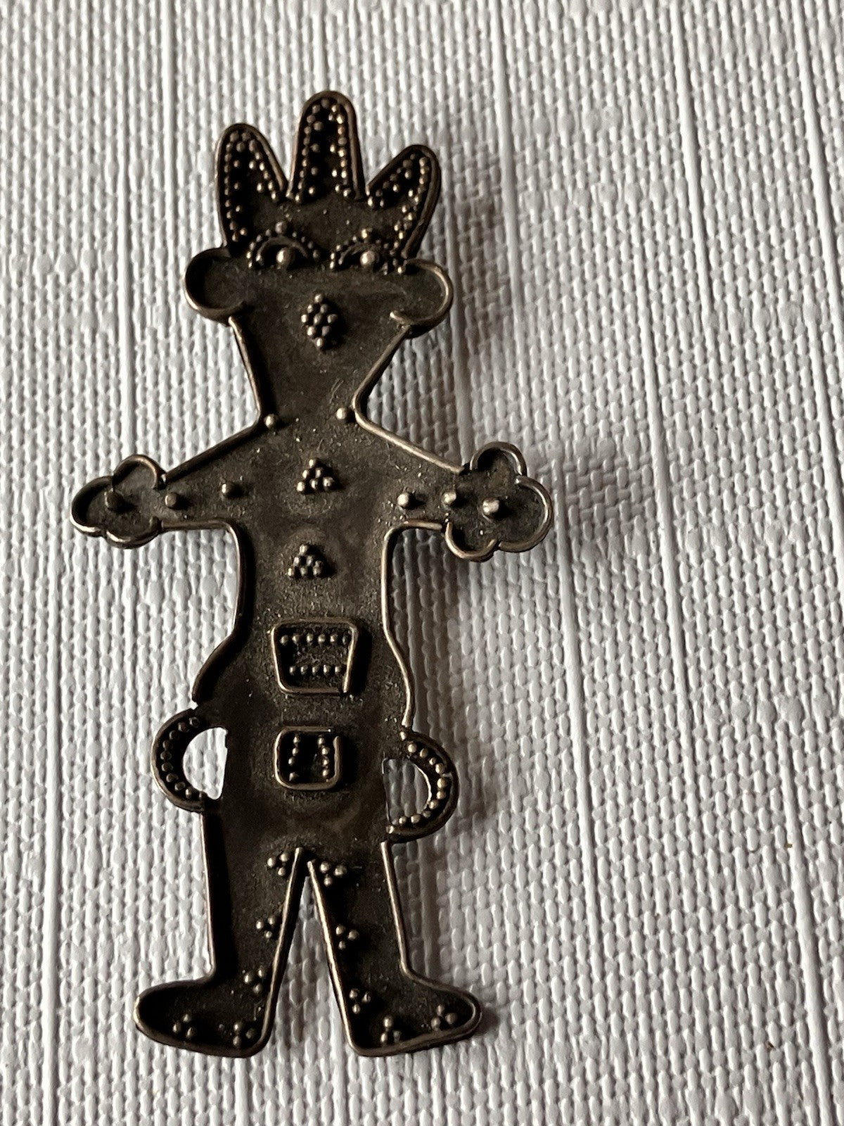 Vintage Southwestern/Mexico Pins; Pair. Stamped 925