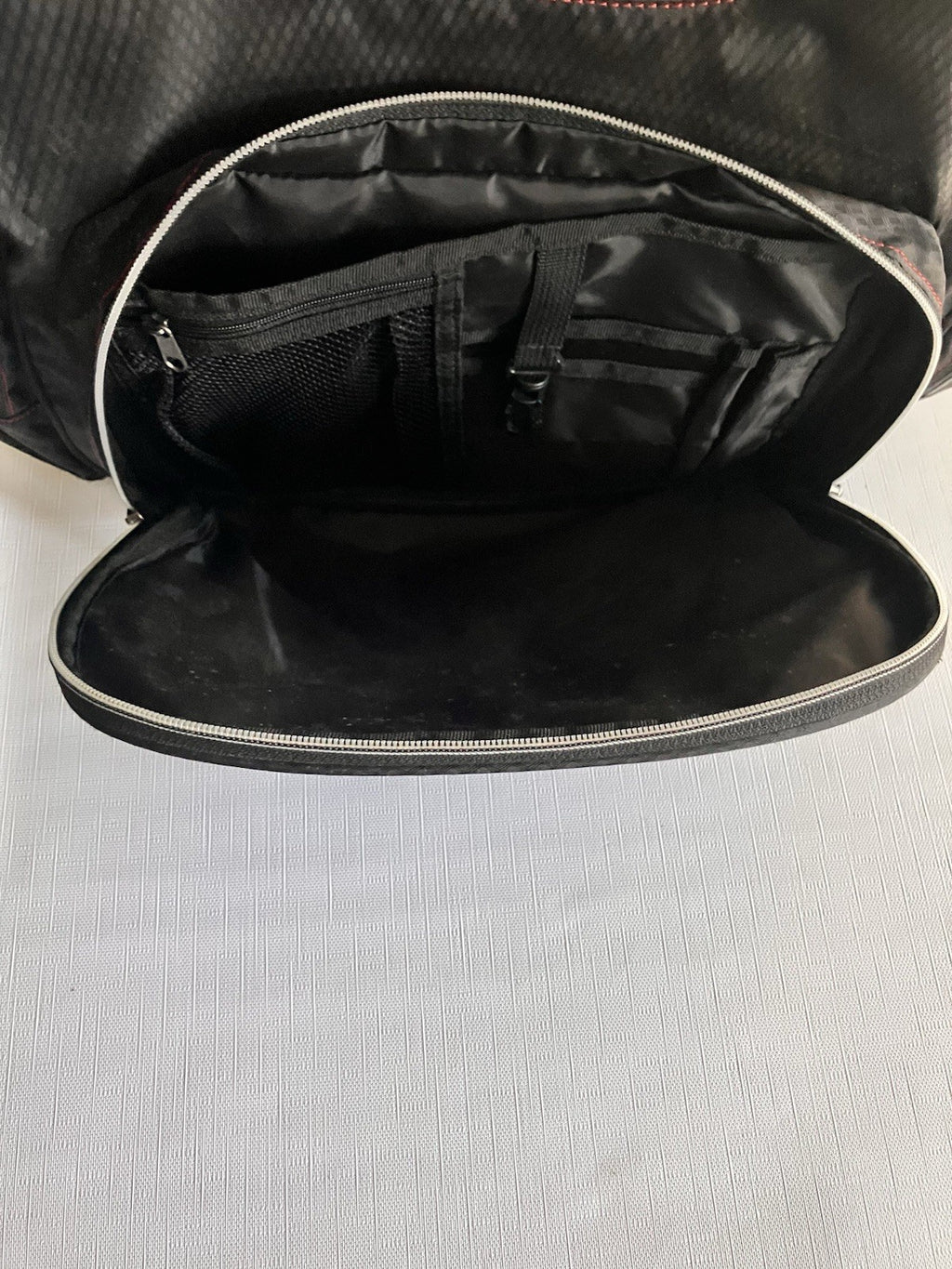 TaylorMade TM Performance Backpack Golf Travel Book Bag Black Office Gym Zip Up