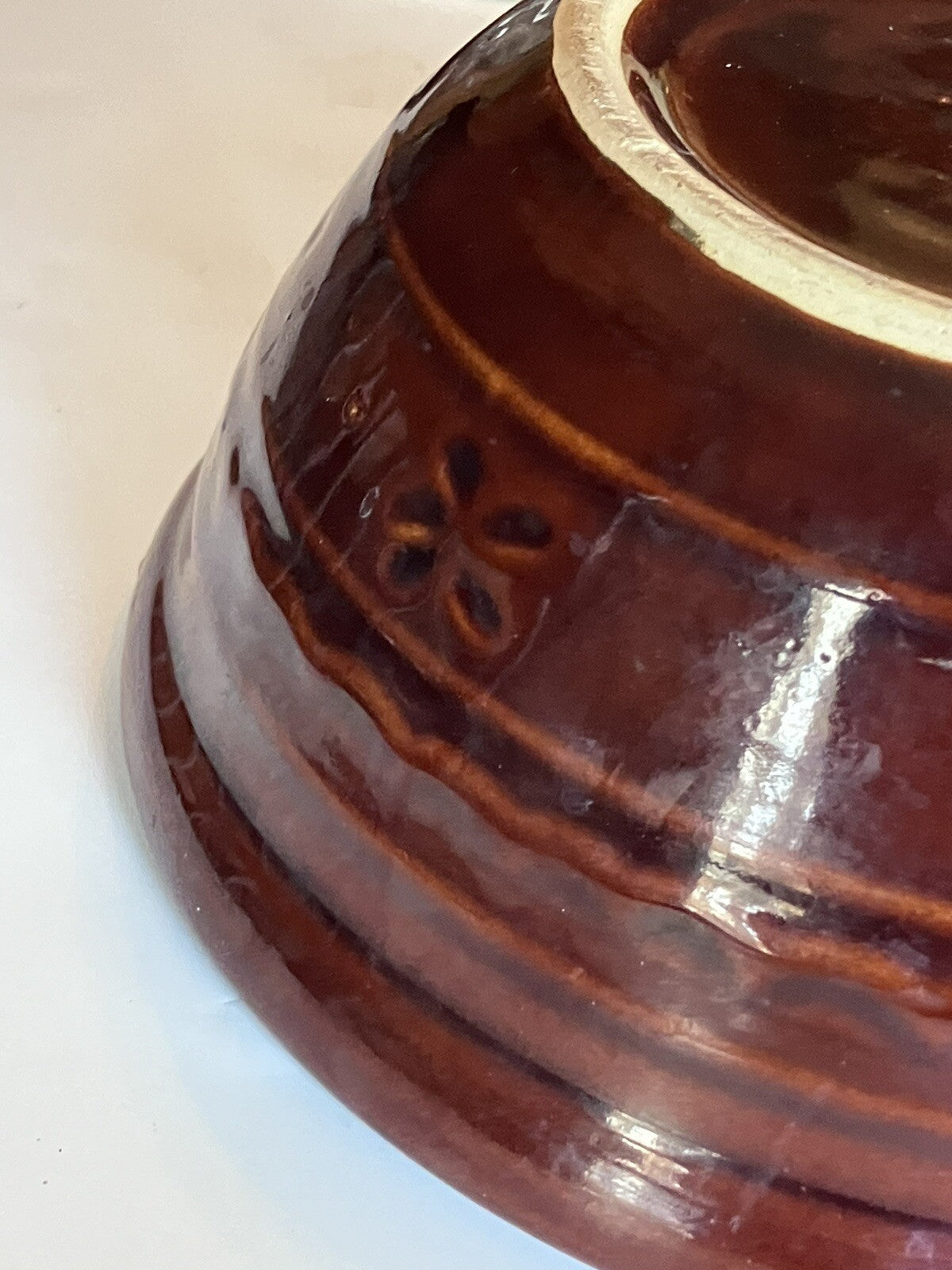 Vintage MarCrest Stoneware 8” Ovenproof Bowl With Original Lid. EVC