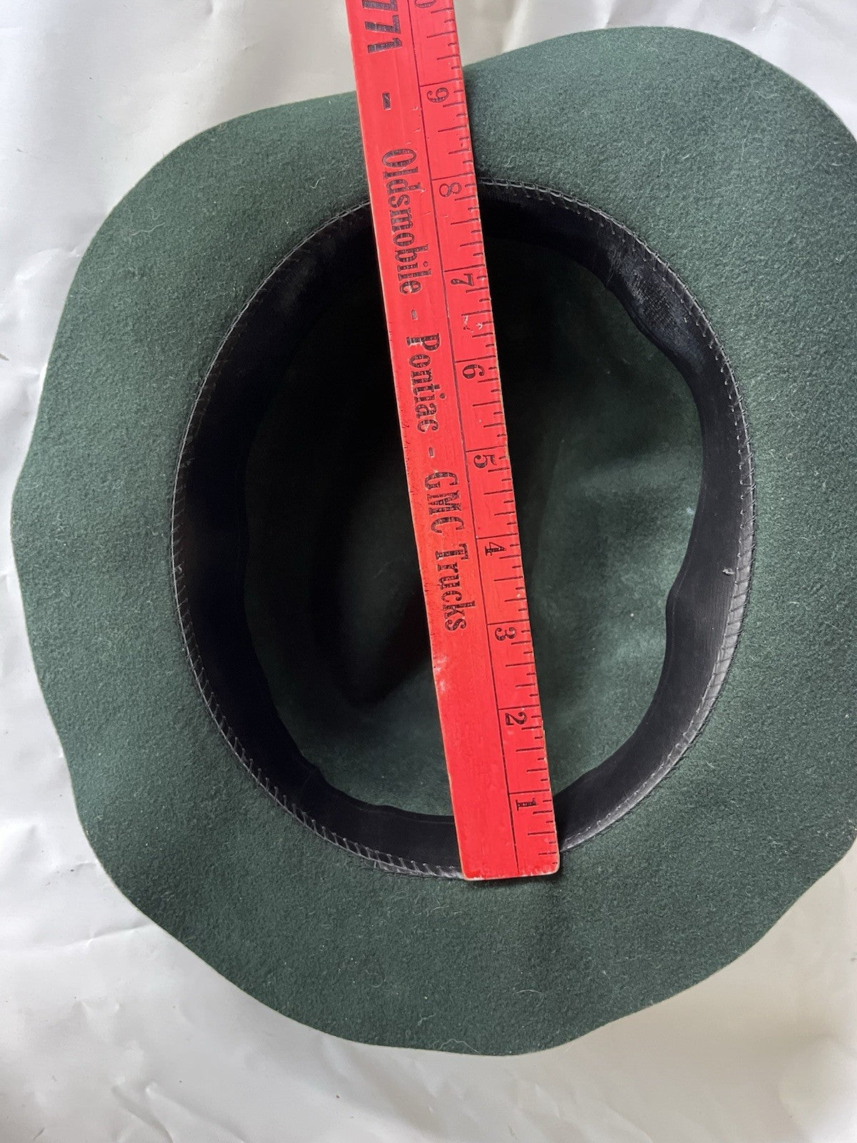 Vintage Effanem 100% Wool Forest Green Hat