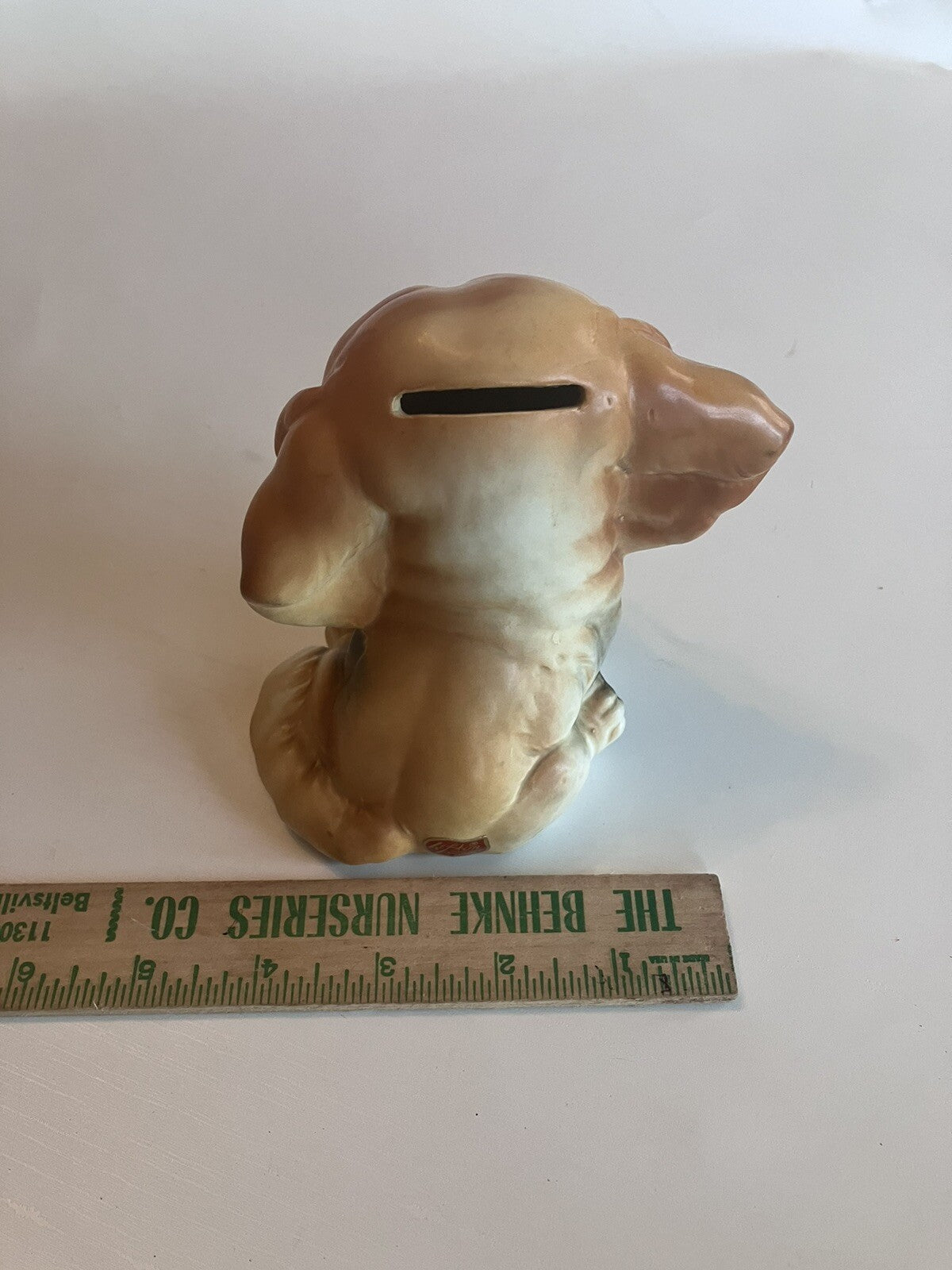 Vintage Lefton Puppy Bank EVC,