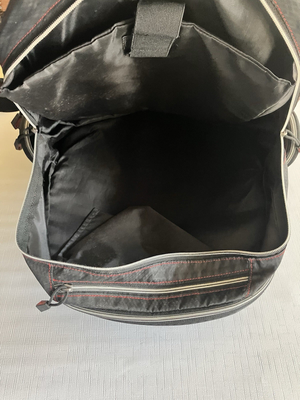TaylorMade TM Performance Backpack Golf Travel Book Bag Black Office Gym Zip Up