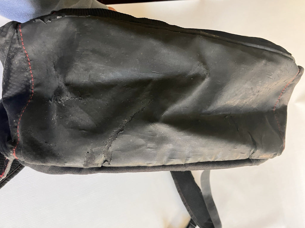 TaylorMade TM Performance Backpack Golf Travel Book Bag Black Office Gym Zip Up