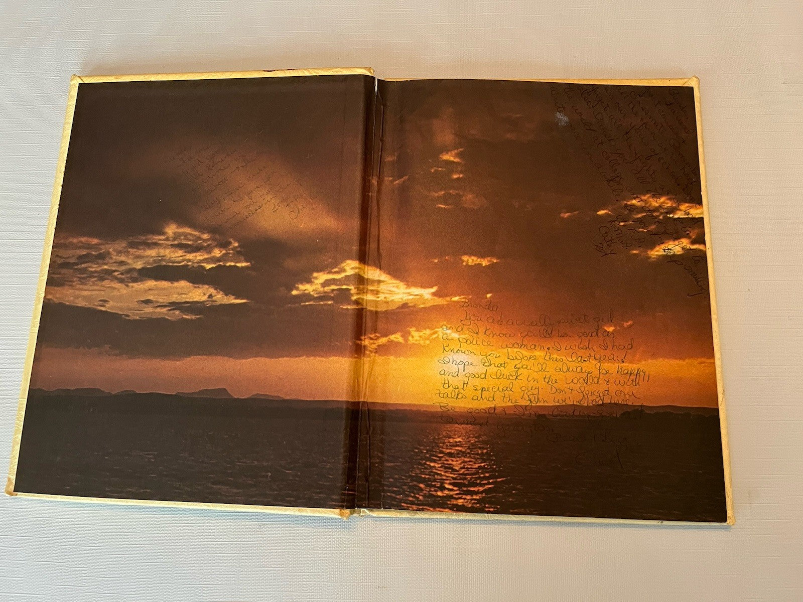 Vintage 1972 Hodgon, Maine Yearbook Signed