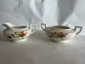 Vintage Homer Laughlin China Sugar Dish And Creamer; C49N8/13