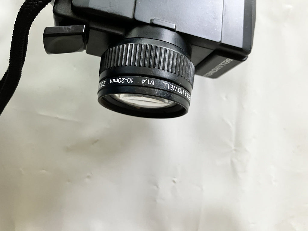 Vintage Black Bell & Howell T20 XL Super 8 Camera With Handle Attachment