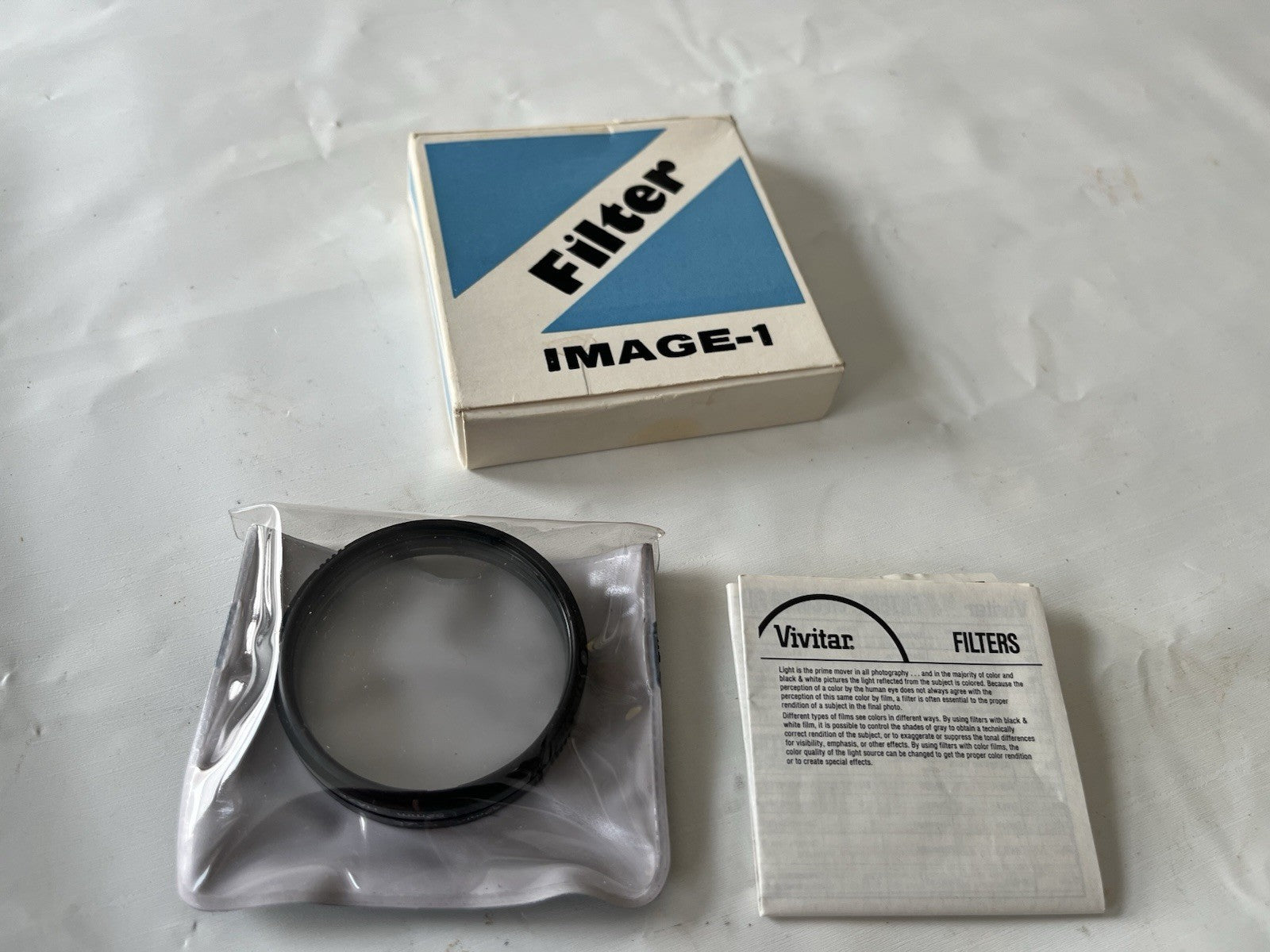 Vivitar UV-52 (VIV-UV-52) 52 mm Filter With Original Box And Paperwork